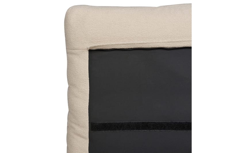 Säng med lamellram Melle - Beige/Bouclé, 160x200 cm - Möbler - Säng - Sängram & sängstomme