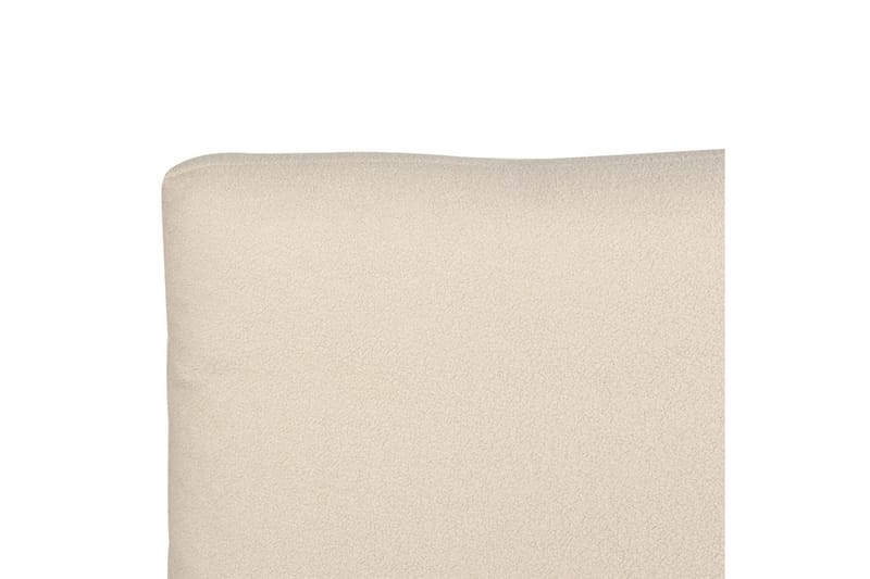 Säng med lamellram Melle - Beige/Bouclé, 160x200 cm - Möbler - Säng - Sängram & sängstomme
