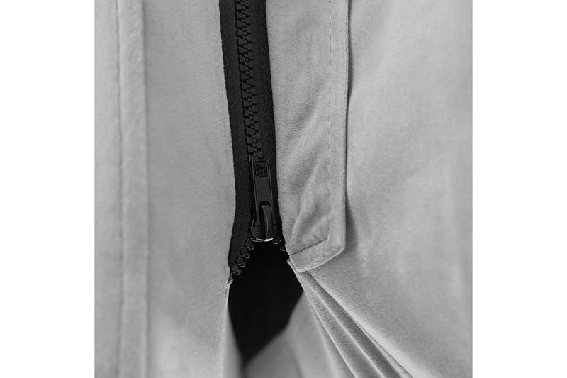 Säng med lamellram Melle - Grå, svart/Sammet, 140x200 cm - Möbler - Säng - Sängram & sängstomme