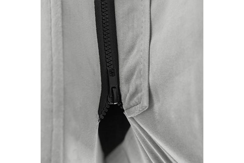 Säng med lamellram Melle - Grå, svart/Sammet, 140x200 cm - Möbler - Säng - Sängram & sängstomme