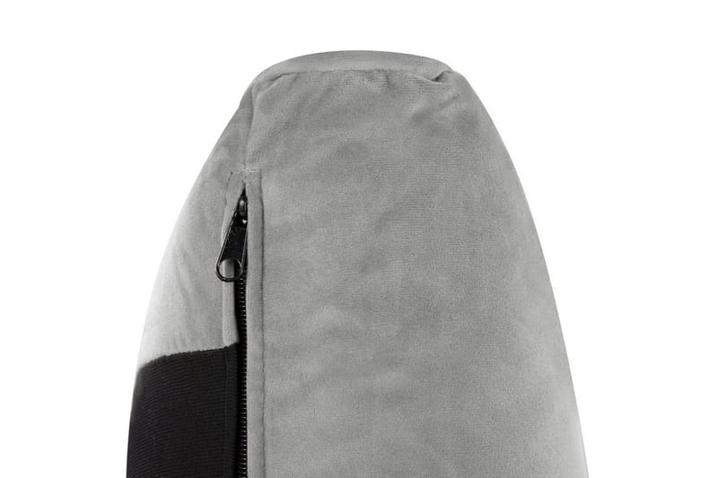 Säng med lamellram Melle - Grå, svart/Sammet, 180x200 cm - Möbler - Säng - Sängram & sängstomme