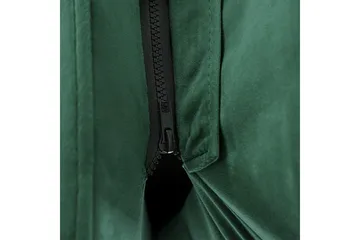 Säng med lamellram Melle - Grön, Svart/Sammet, 160x200 cm - Möbler - Säng - Sängram & sängstomme