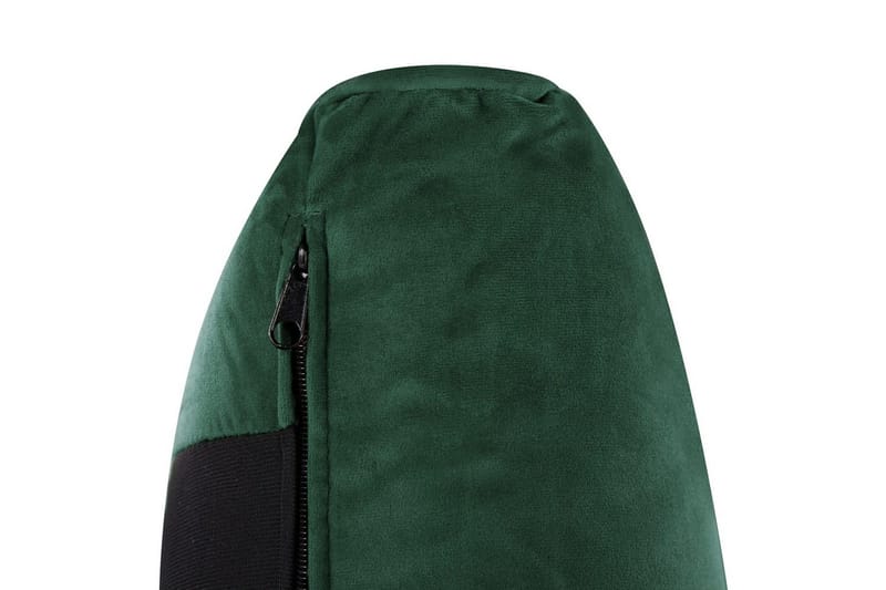 Säng med lamellram Melle - Grön, Svart/Sammet, 160x200 cm - Möbler - Säng - Sängram & sängstomme