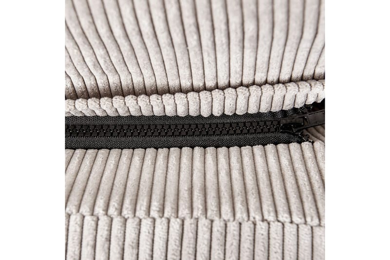 Säng med lamellram Melle - Ljusbeige/Manchestertyg, 140x200 cm - Möbler - Säng - Sängram & sängstomme