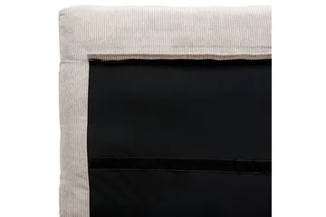 Säng med lamellram Melle - Ljusbeige/Manchestertyg, 140x200 cm - Möbler - Säng - Sängram & sängstomme