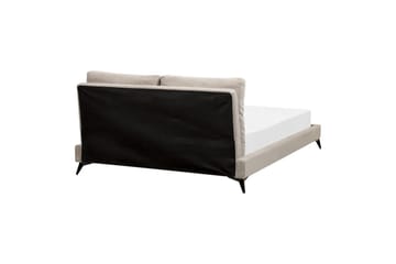 Säng med lamellram Melle - Taupe/Manchestertyg, 160x200 cm - Möbler - Säng - Sängram & sängstomme