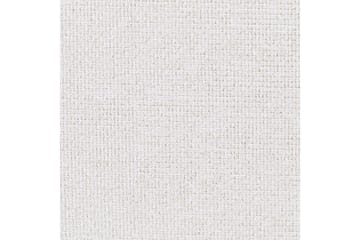 Säng med lamellram Millay - Vit, ljust trä, svart/Polyester, 140x200 cm - Möbler - Säng - Sängram & sängstomme