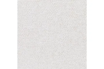 Säng med lamellram Millay - Vit, ljust trä, svart/Polyester, 180x200 cm - Möbler - Säng - Sängram & sängstomme