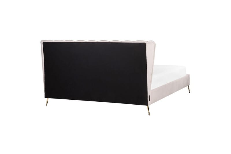 Säng med lamellram Miribel - Rosa, guld, 180x200 cm - Möbler - Säng - Sängram & sängstomme