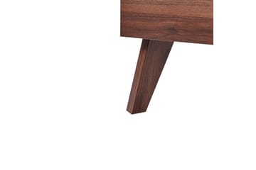 Säng med lamellram Monpazier - Mörkt trä, 140x200 cm - Möbler - Säng - Sängram & sängstomme