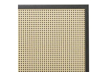 Säng med lamellram Monpazier - Svart, ljust trä, 160x200 cm - Möbler - Säng - Sängram & sängstomme