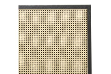 Säng med lamellram Monpazier - Svart, ljust trä, 160x200 cm - Möbler - Säng - Sängram & sängstomme