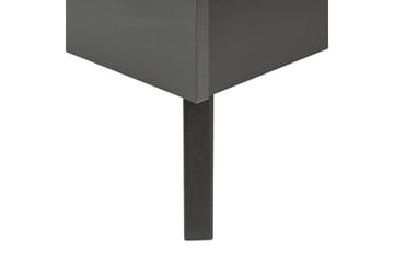 Säng med lamellram Monpazier - Svart, ljust trä, 160x200 cm - Möbler - Säng - Sängram & sängstomme