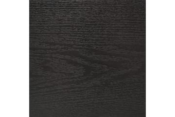 Säng med lamellram Monpazier - Svart, ljust trä, 160x200 cm - Möbler - Säng - Sängram & sängstomme