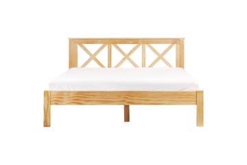 Säng med lamellram Tannay - Ljus trä, 160x200 cm - Möbler - Säng - Sängram & sängstomme