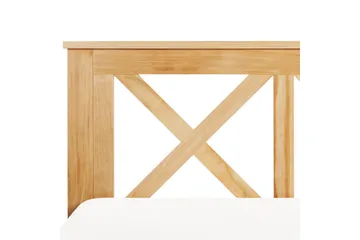 Säng med lamellram Tannay - Ljus trä, 180x200 cm - Möbler - Säng - Sängram & sängstomme