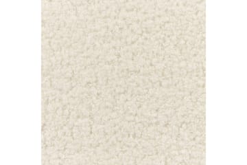 Säng med lamellram Valognes - Krämvit, Svart, 180x200 cm - Möbler - Säng - Sängram & sängstomme