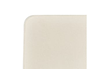 Säng med lamellram Valognes - Krämvit, Svart, 180x200 cm - Möbler - Säng - Sängram & sängstomme