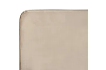 Säng med lamellram Valognes - Taupe, svart, 160x200 cm - Möbler - Säng - Sängram & sängstomme