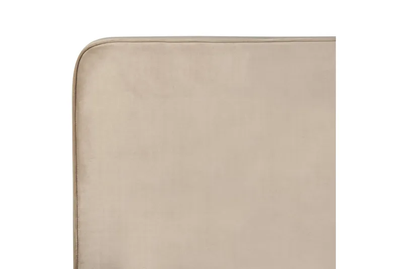 Säng med lamellram Valognes - Taupe, svart, 160x200 cm - Möbler - Säng - Sängram & sängstomme