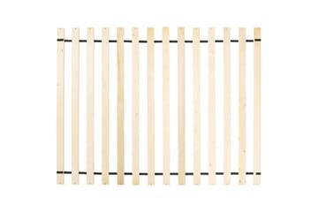 Säng med lamellram Valognes - Vit, Svart, 180x200 cm - Möbler - Säng - Sängram & sängstomme