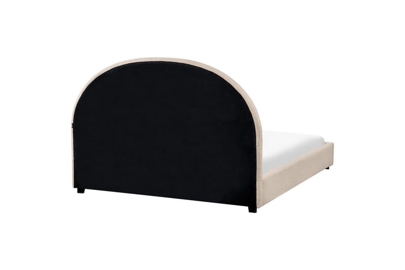 Säng med lamellram Vaucluse - Beige/Bouclé, 140x200 cm - Möbler - Säng - Sängram & sängstomme