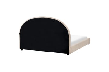 Säng med lamellram Vaucluse - Beige/Bouclé, 160x200 cm - Möbler - Säng - Sängram & sängstomme