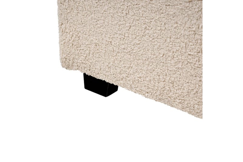 Säng med lamellram Vaucluse - Beige/Bouclé, 180x200 cm - Möbler - Säng - Sängram & sängstomme