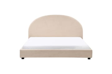 Säng med lamellram Vaucluse - Beige/Bouclé, 180x200 cm - Möbler - Säng - Sängram & sängstomme