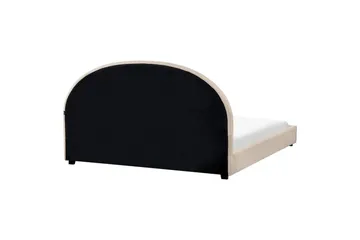 Säng med lamellram Vaucluse - Beige/Bouclé, 180x200 cm - Möbler - Säng - Sängram & sängstomme