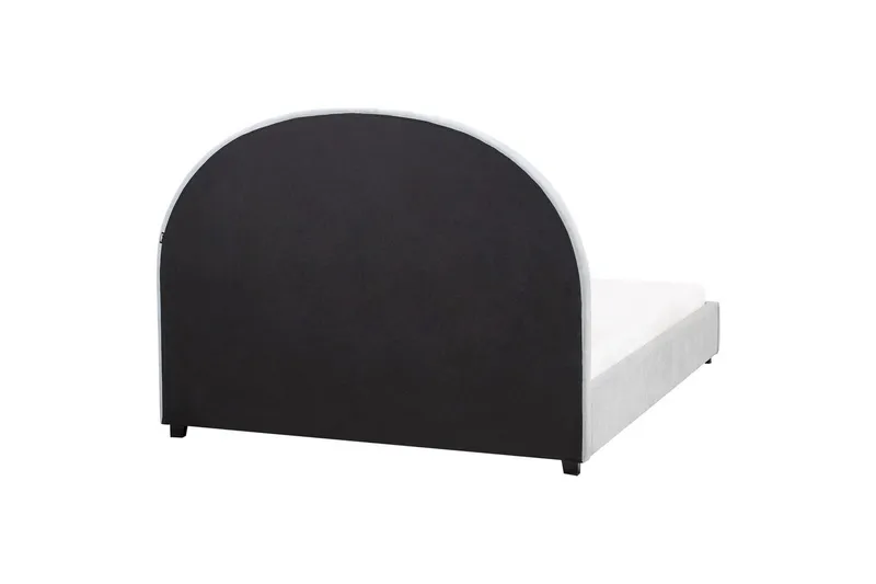 Säng med lamellram Vaucluse - Ljusblå/Polyester, 140x200 cm - Möbler - Säng - Sängram & sängstomme