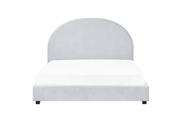 Säng med lamellram Vaucluse - Ljusblå/Polyester, 140x200 cm - Möbler - Säng - Sängram & sängstomme