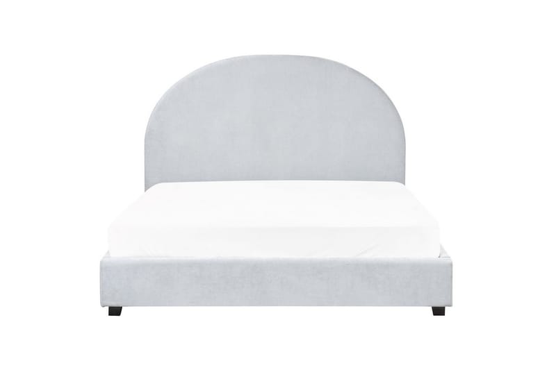 Säng med lamellram Vaucluse - Ljusblå/Polyester, 140x200 cm - Möbler - Säng - Sängram & sängstomme