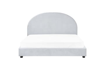 Säng med lamellram Vaucluse - Ljusblå/Polyester, 160x200 cm - Möbler - Säng - Sängram & sängstomme