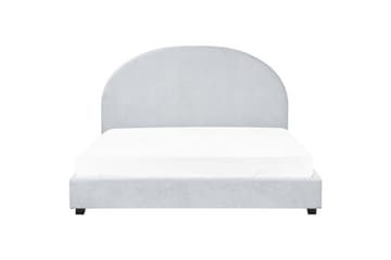 Säng med lamellram Vaucluse - Ljusblå/Polyester, 160x200 cm - Möbler - Säng - Sängram & sängstomme