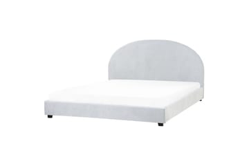 Säng med lamellram Vaucluse - Ljusblå/Polyester, 180x200 cm - Möbler - Säng - Sängram & sängstomme