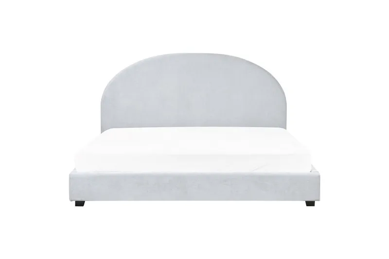 Säng med lamellram Vaucluse - Ljusblå/Polyester, 180x200 cm - Möbler - Säng - Sängram & sängstomme