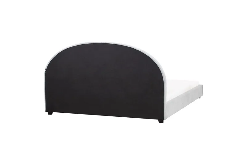 Säng med lamellram Vaucluse - Ljusblå/Polyester, 180x200 cm - Möbler - Säng - Sängram & sängstomme