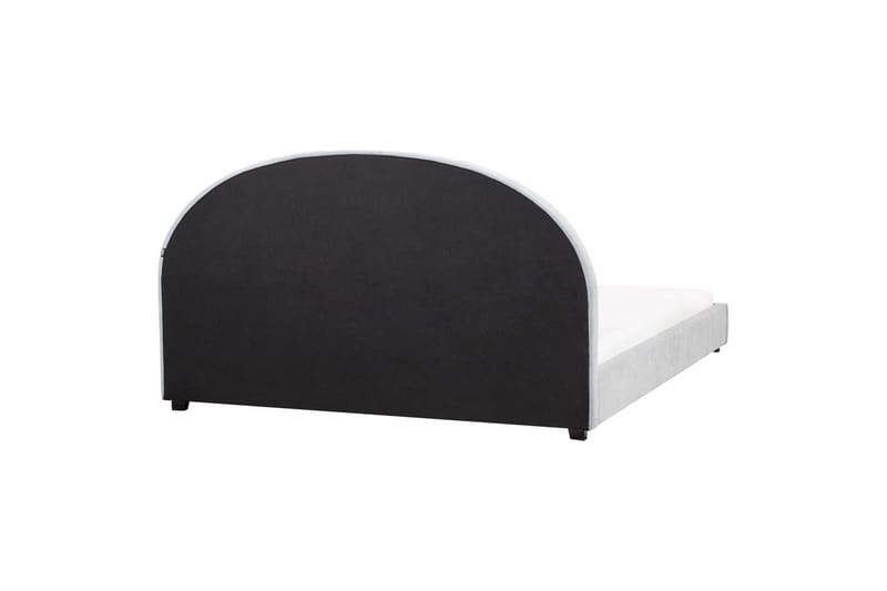 Säng med lamellram Vaucluse - Ljusblå/Polyester, 180x200 cm - Möbler - Säng - Sängram & sängstomme