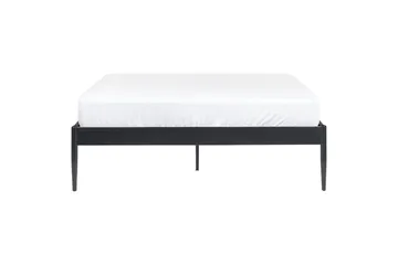 Säng med lamellram Vaurs - Svart, 140x200 cm - Möbler - Säng - Sängram & sängstomme