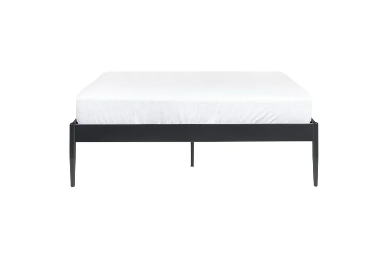 Säng med lamellram Vaurs - Svart, 140x200 cm - Möbler - Säng - Sängram & sängstomme