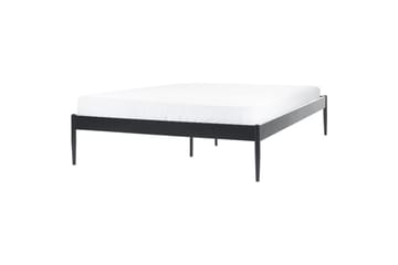 Säng med lamellram Vaurs - Svart, 140x200 cm - Möbler - Säng - Sängram & sängstomme