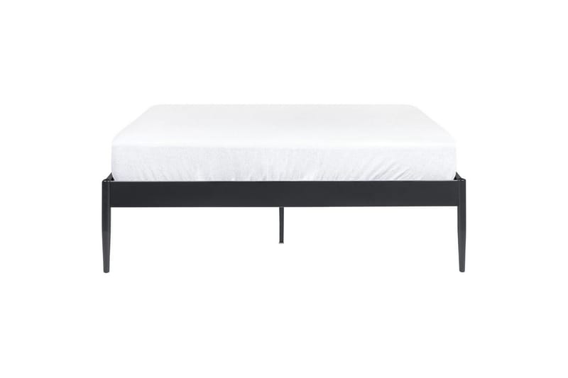 Säng med lamellram Vaurs - Svart, 140x200 cm - Möbler - Säng - Sängram & sängstomme
