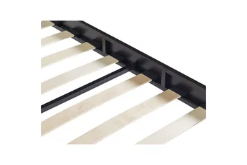 Säng med lamellram Vaurs - Svart, 140x200 cm - Möbler - Säng - Sängram & sängstomme