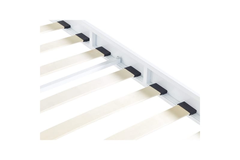 Säng med lamellram Vaurs - Vit, 160x200 cm - Möbler - Säng - Sängram & sängstomme