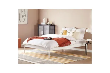 Säng med lamellram Vaurs - Vit, 160x200 cm - Möbler - Säng - Sängram & sängstomme