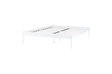 Säng med lamellram Vaurs - Vit, 160x200 cm - Möbler - Säng - Sängram & sängstomme