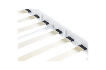 Säng med lamellram Vaurs - Vit, 160x200 cm - Möbler - Säng - Sängram & sängstomme