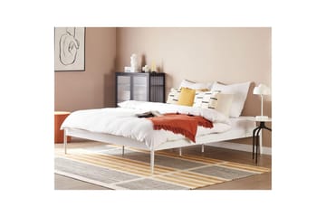 Säng med lamellram Vaurs - Vit, 180x200 cm - Möbler - Säng - Sängram & sängstomme