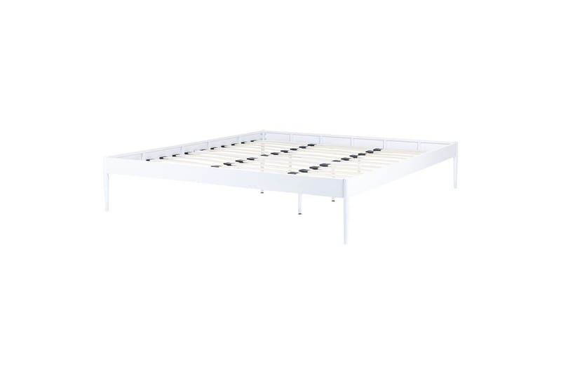 Säng med lamellram Vaurs - Vit, 180x200 cm - Möbler - Säng - Sängram & sängstomme